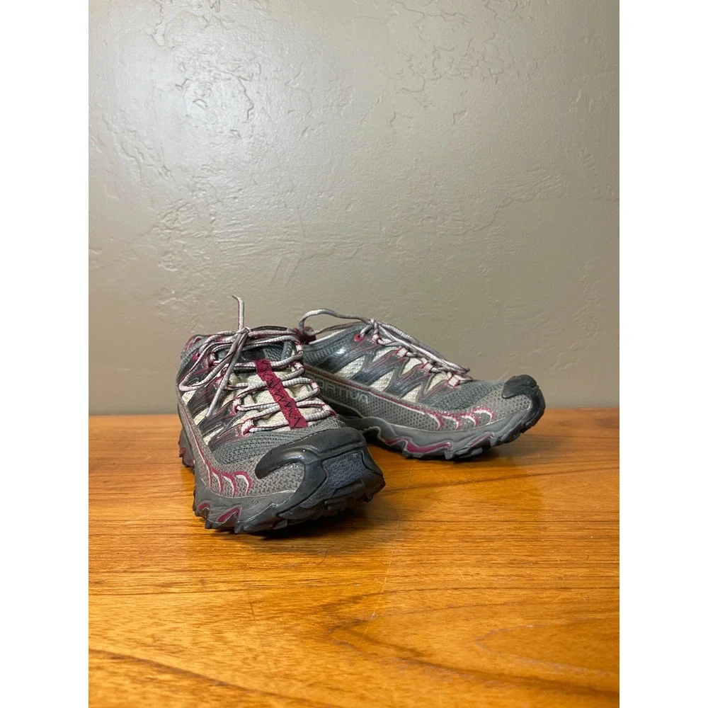 La Sportiva Ultra Raptor Trail Running Shoes Womens 7 Gray Sneakers Hiking
